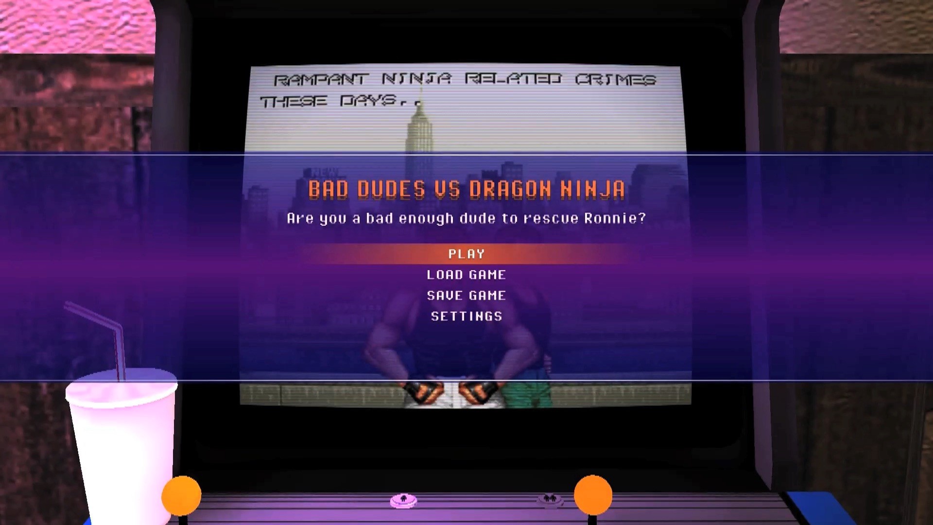 Retro Classix: Bad Dudes Featured Screenshot #1