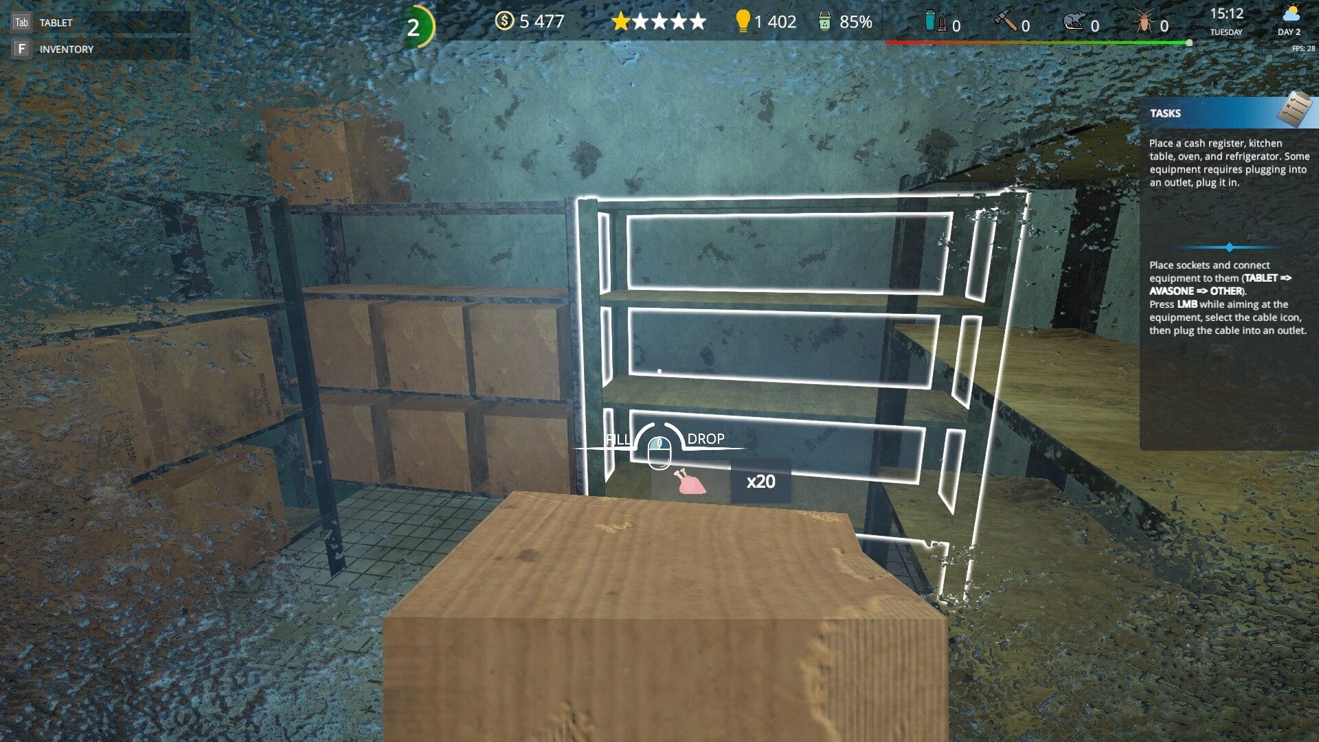 Cafe Owner Simulator screenshot #2