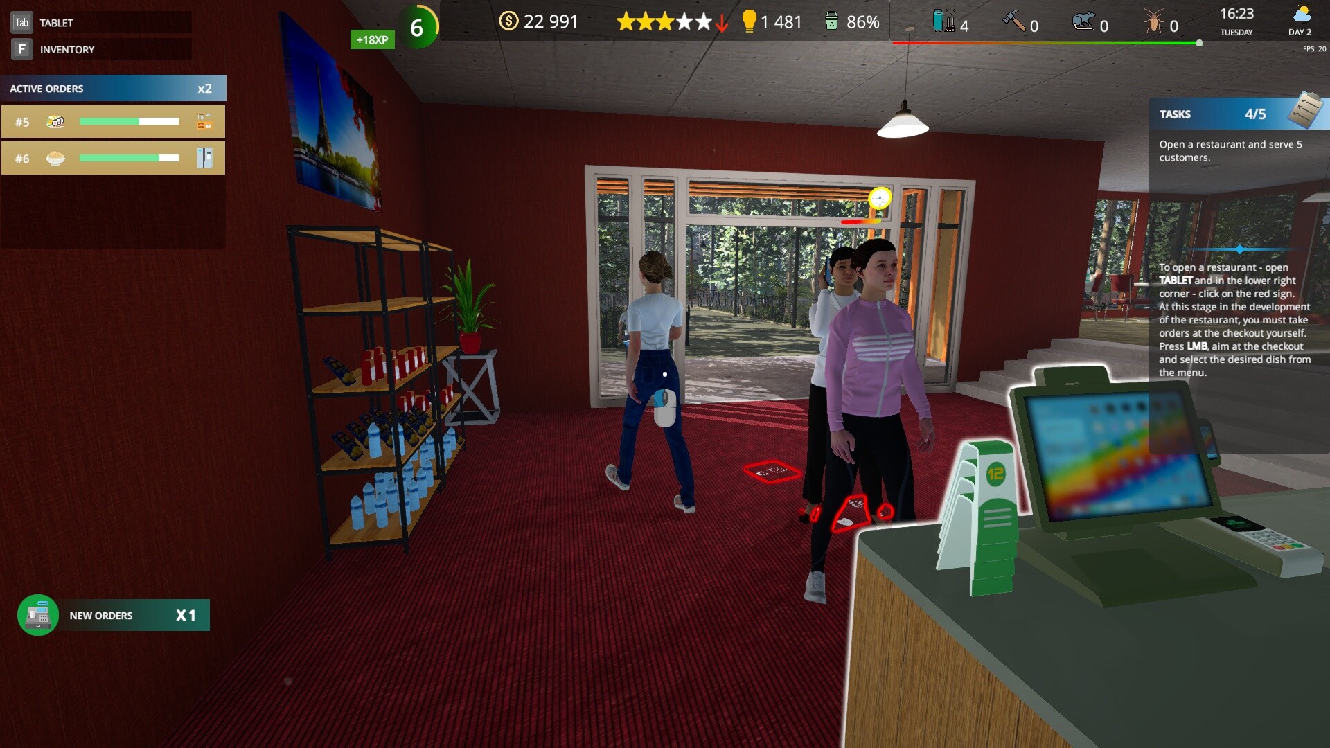 Cafe Owner Simulator – Screenshot 6