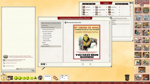 Fantasy Grounds - Flash Gordon RPG