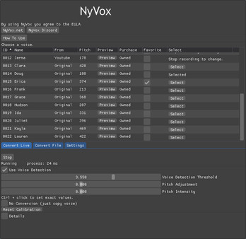 NyVox screenshot 5