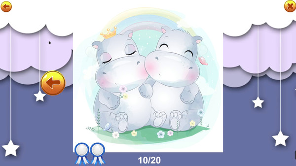 Cute animal jigsaw puzzle screenshot 3
