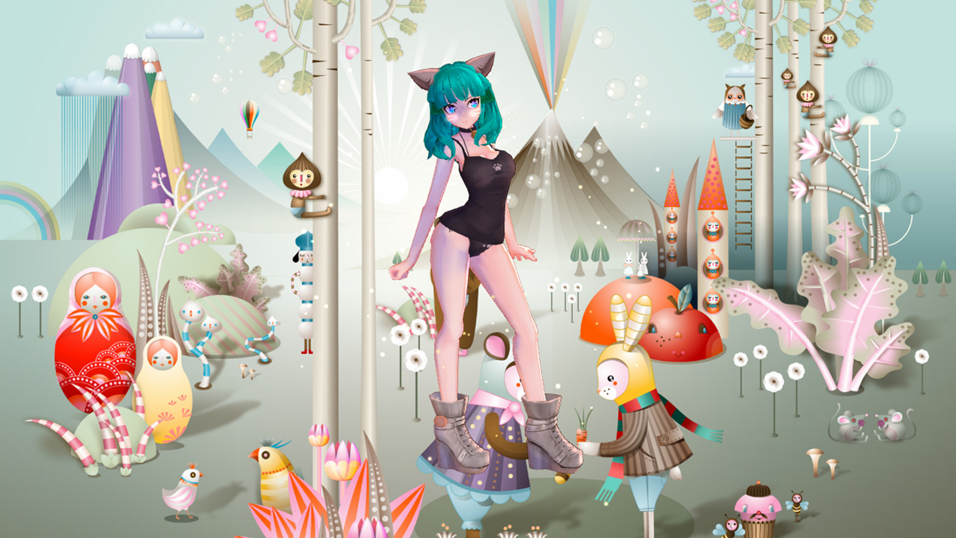 #4. Desktop Honey (Steam) Podle: Neko