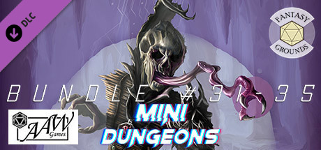 Fantasy Grounds - Mini-Dungeons Bundle #031-035 Header Image