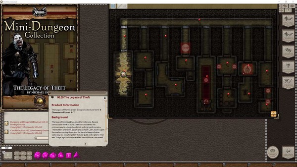 Fantasy Grounds - Mini-Dungeons Bundle #031-035