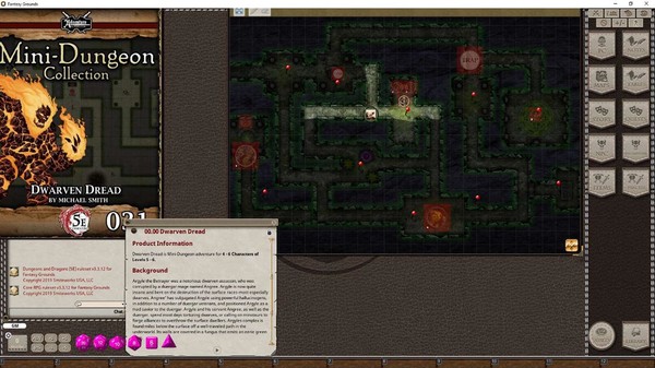 Fantasy Grounds - Mini-Dungeons Bundle #031-035