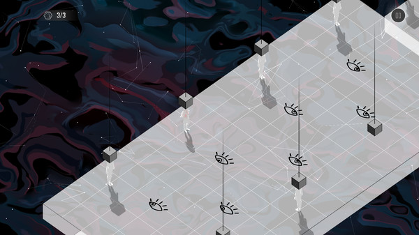 Screenshot of CLOSER - anagnorisis gameplay showing in-action mechanics