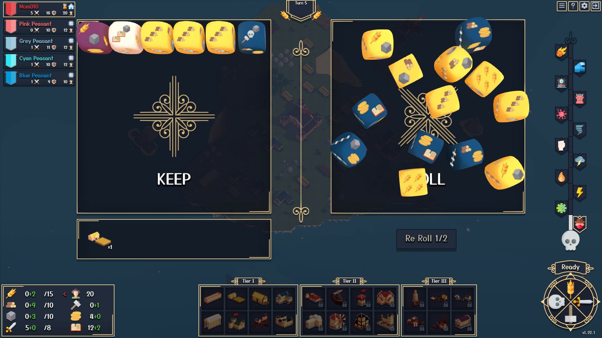 screenshot of Dice Kingdoms 7