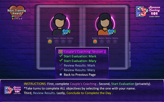 Скриншот 5 из игры Romance Coaching 101: Couple's Edition