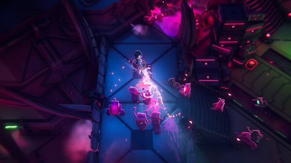 霓虹入侵者-游戏截图