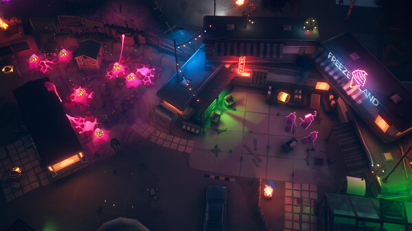 霓虹入侵者-游戏截图