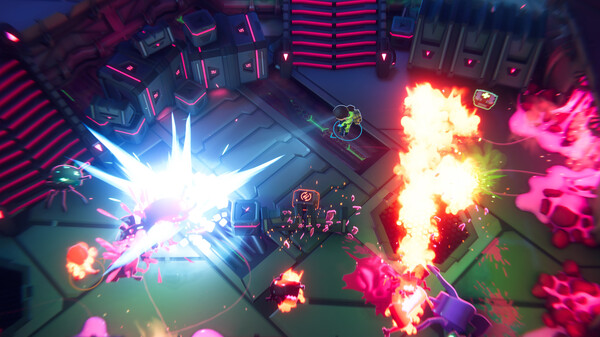 霓虹入侵者-游戏截图