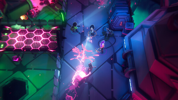 霓虹入侵者-游戏截图