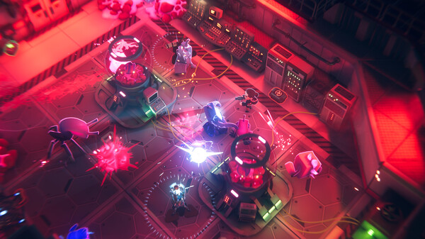 霓虹入侵者-游戏截图