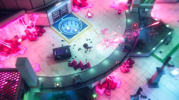 霓虹入侵者-游戏截图