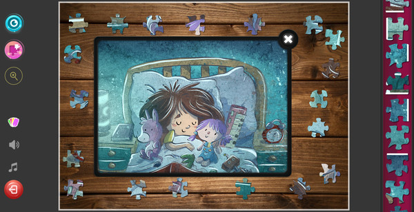 Screenshot z Children's Jigsaw Puzzles