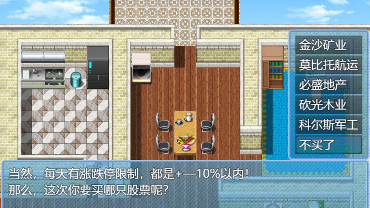 #6. 中年失业模拟器When a man lose his job (Steam) By: Kwing works