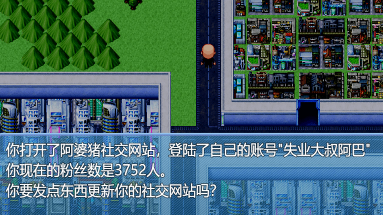 #10. 中年失业模拟器When a man lose his job (Steam) By: Kwing works