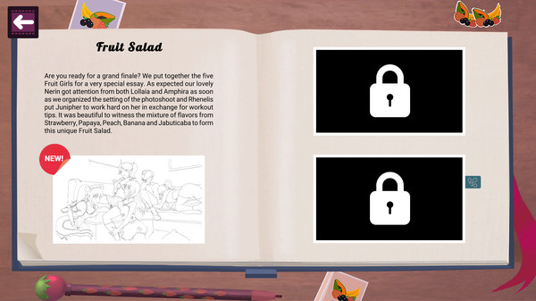 Screenshot z Fruit Girls: Hentai Jigsaw Photo Studio