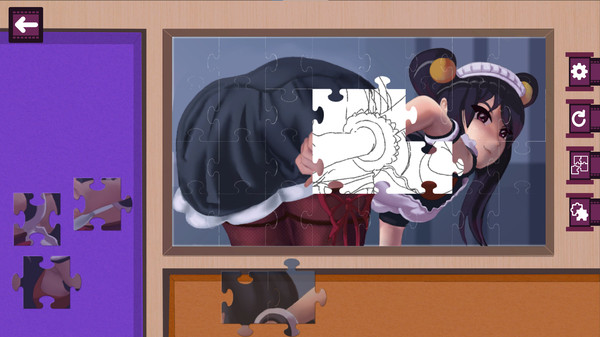 Screenshot z Fruit Girls: Hentai Jigsaw Photo Studio