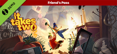 Steam header art for It Takes Two Friend's Pass