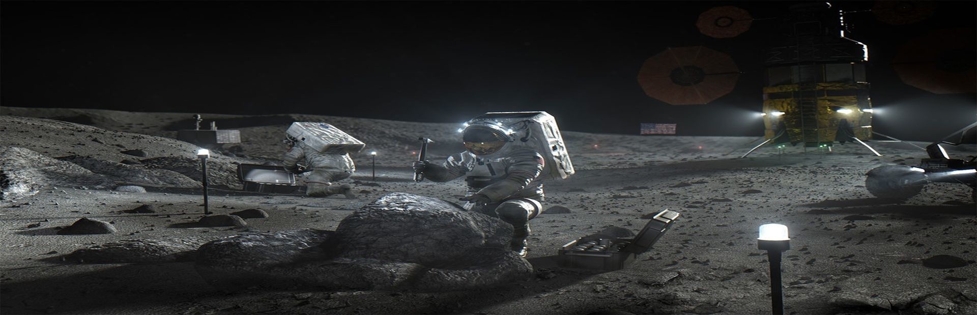 Lunar Base Camp 2030+