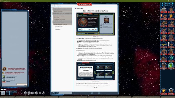 Fantasy Grounds - Starfinder RPG - Deck of Many Worlds