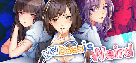 My boss is weird banner