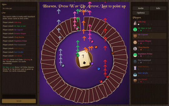 Скриншот 4 из игры King's Cup: The online multiplayer drinking game
