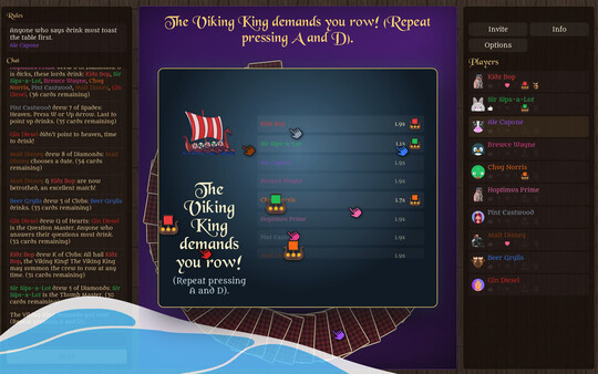 Скриншот 5 из игры King's Cup: The online multiplayer drinking game