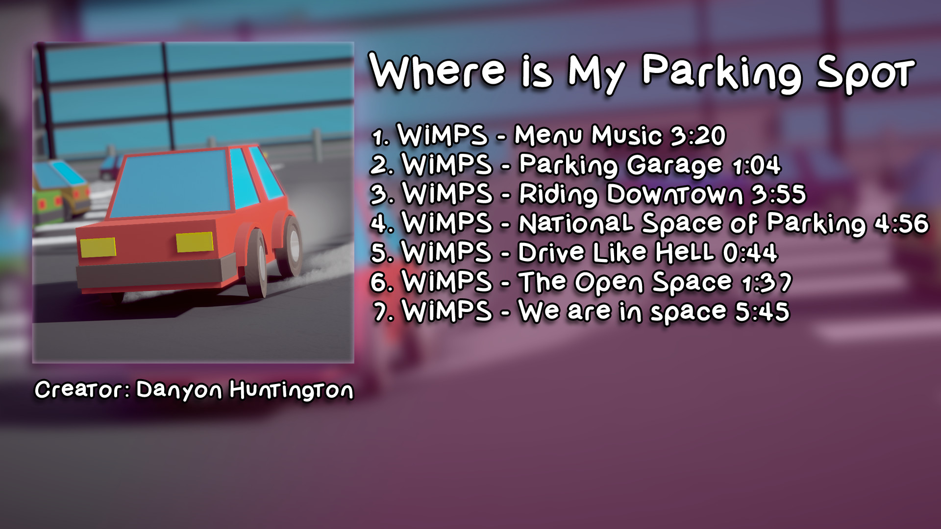 Where Is My Parking Spot Soundtrack Featured Screenshot #1