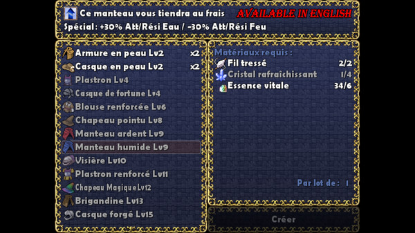 Screenshot z Nemesis - RPG