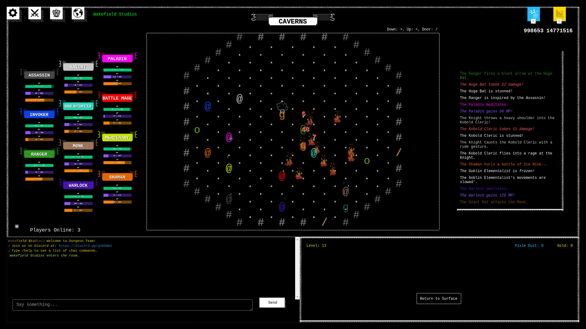 #4. Dungeon Team (Steam) 由: Wakefield Studios