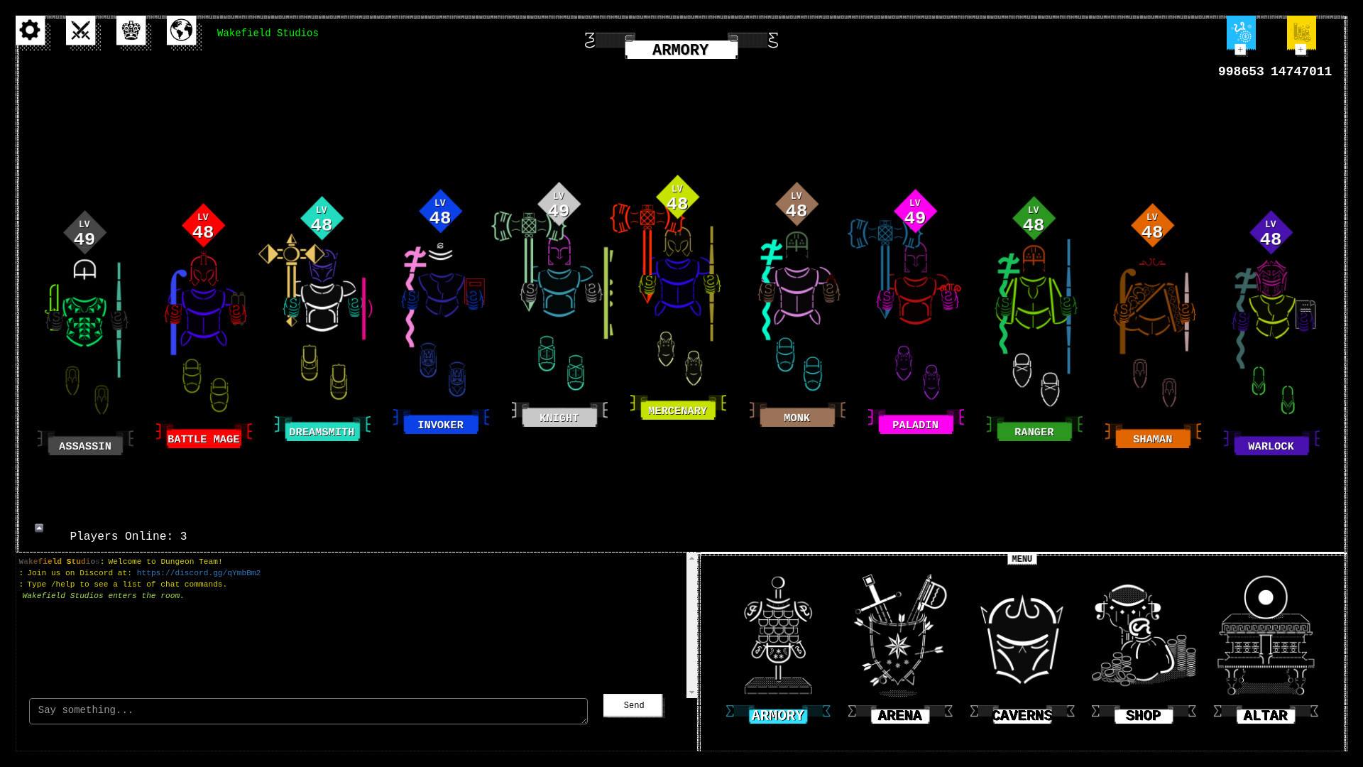 #1. Dungeon Team (Steam) 由: Wakefield Studios