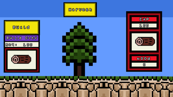 Screenshot of Empire IDLE gameplay showing in-action mechanics