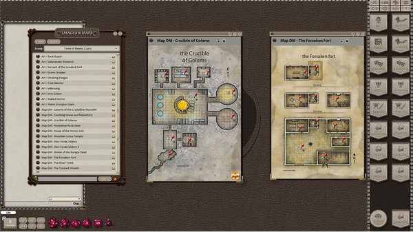 Fantasy Grounds - Tome of Beasts 2 Lairs