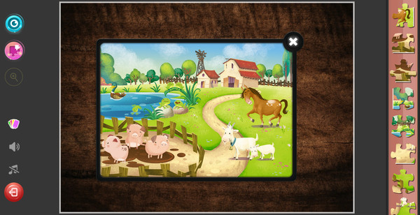 Children's Jigsaw Puzzles - Magic Kindergarten