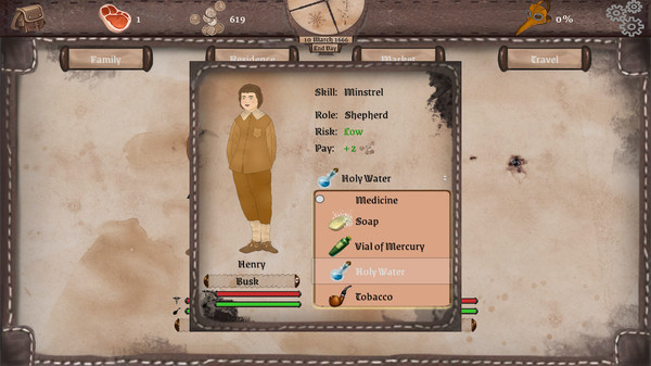 Screenshot z The Great Plague Exodus