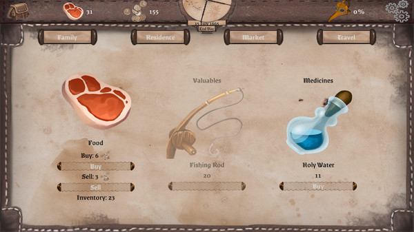 Screenshot z The Great Plague Exodus