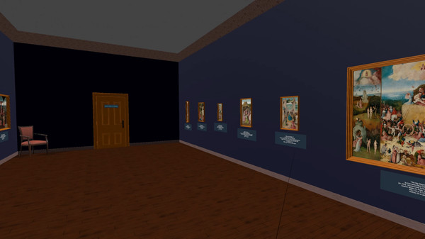 Screenshot z Great Paintings VR