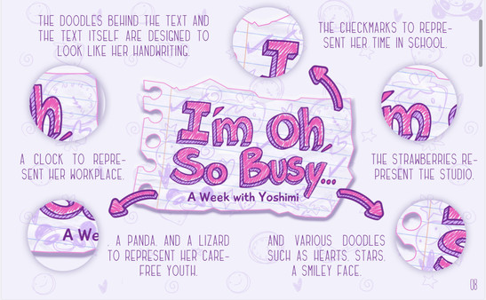The Art of I'm Oh, So Busy - Artbook & Wallpapers screenshot 3