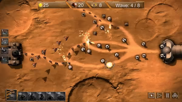 Marswar TD video 2