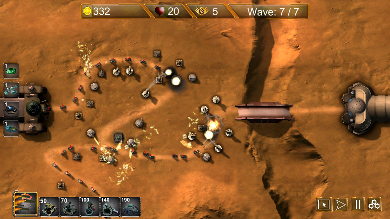 #1. Marswar TD (Steam) 게시자: Galactic Play