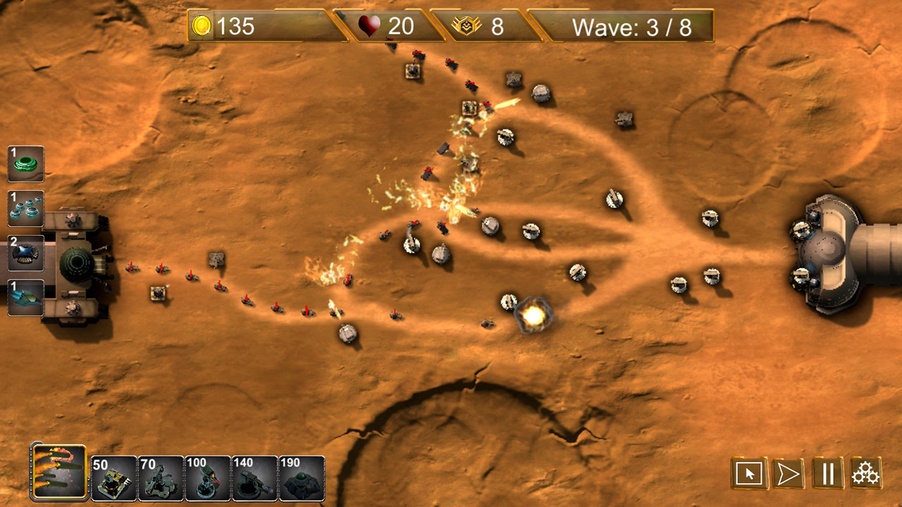 #7. Marswar TD (Steam) 게시자: Galactic Play