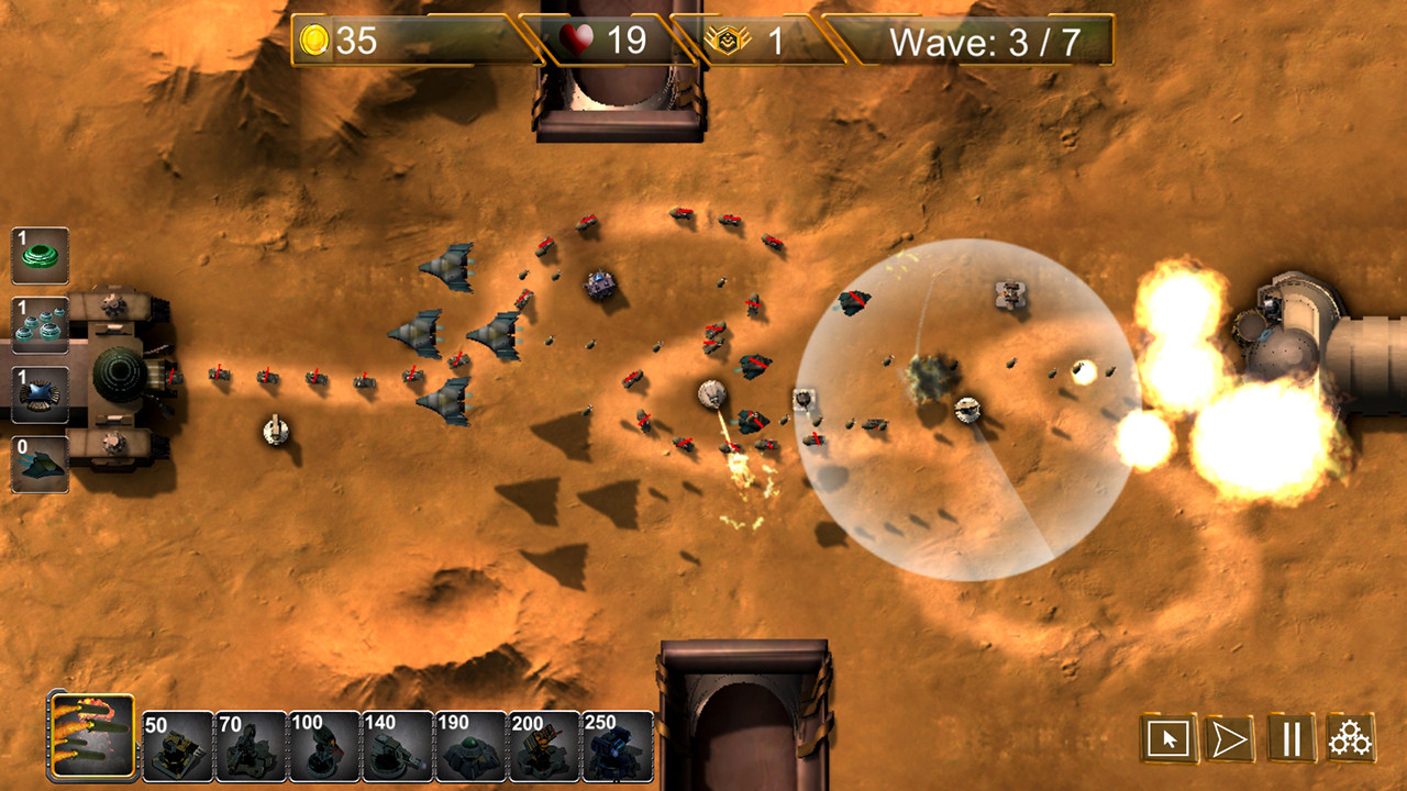 #2. Marswar TD (Steam) 게시자: Galactic Play
