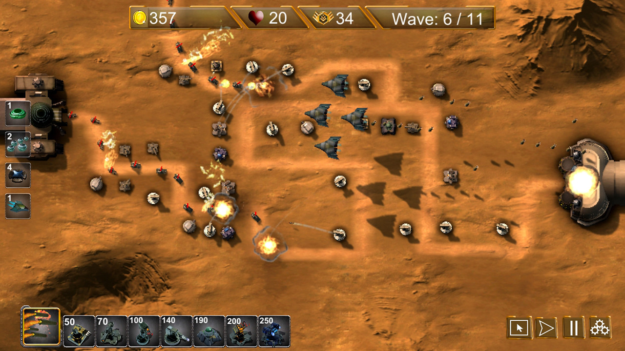 #5. Marswar TD (Steam) 게시자: Galactic Play