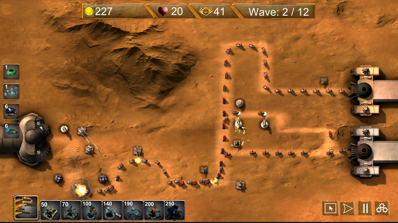 #3. Marswar TD (Steam) 게시자: Galactic Play