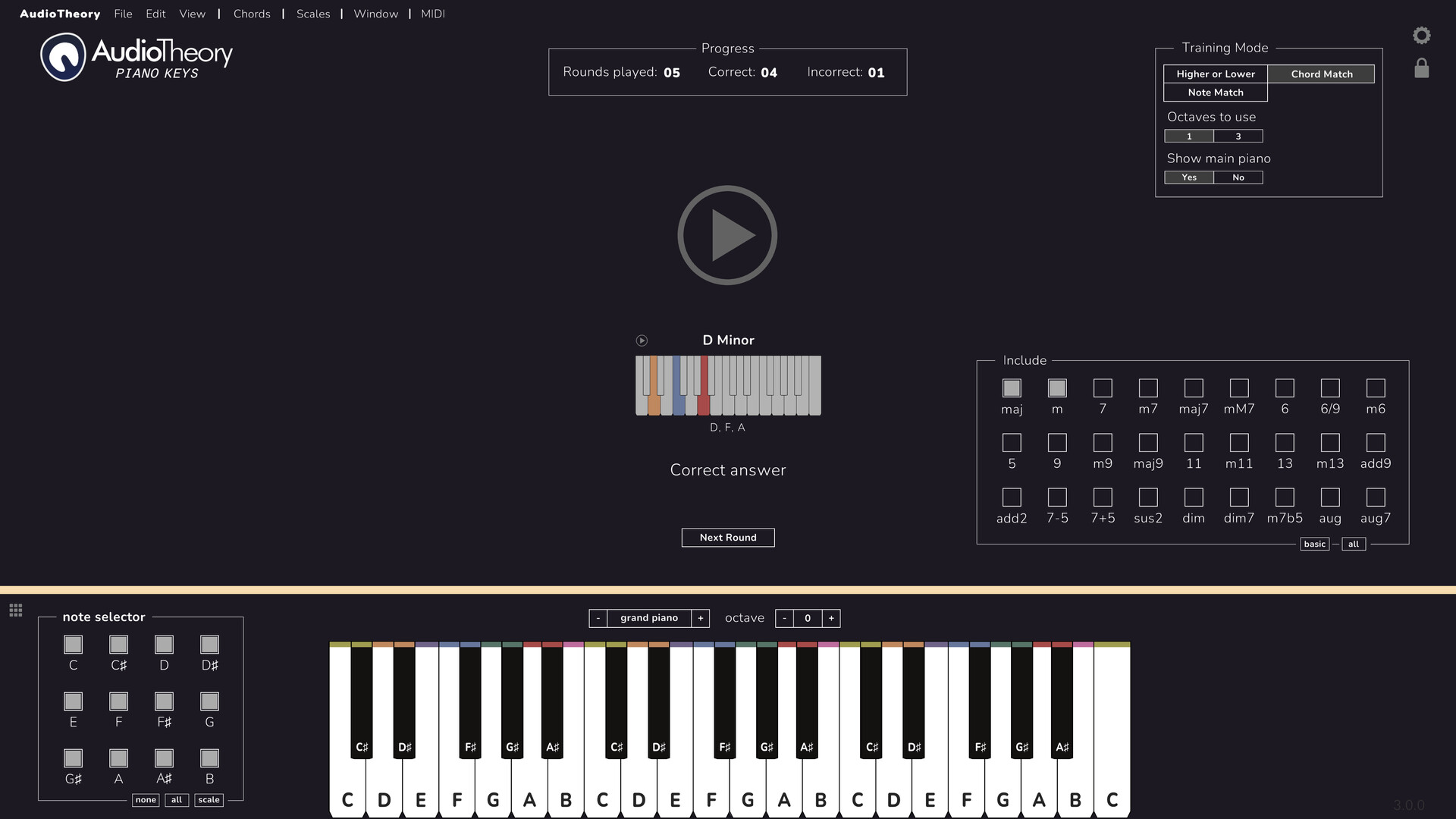 AudioTheory Piano Keys screenshot 3