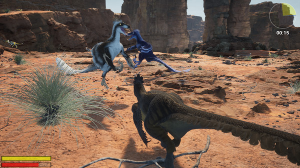 Screenshot z Raptor Territory