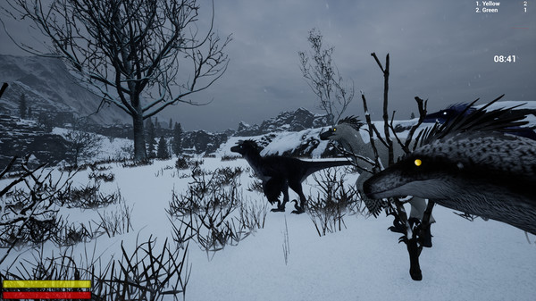 Screenshot z Raptor Territory